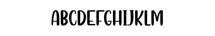 Cute Puppy Font LOWERCASE
