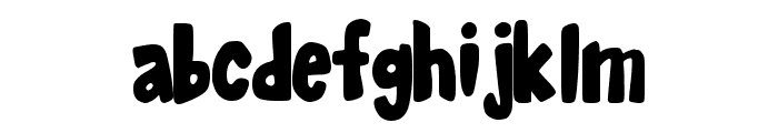 Cute Shark Regular Font LOWERCASE