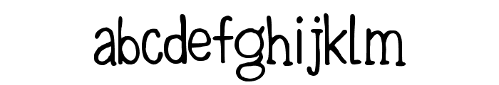 Cute Things Regular Font LOWERCASE