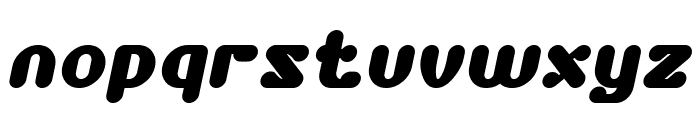 Cute Trigger Bold Italic Font LOWERCASE