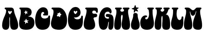 Cute Young Regular Font LOWERCASE
