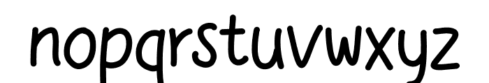 Cute note Font LOWERCASE