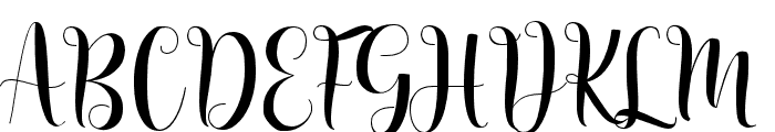 CuteGirl-Regular Font UPPERCASE