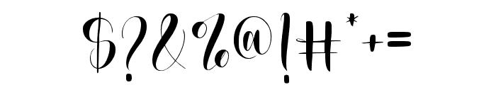 CuteLove-Regular Font OTHER CHARS