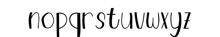 CuteMushroom-Regular Font LOWERCASE