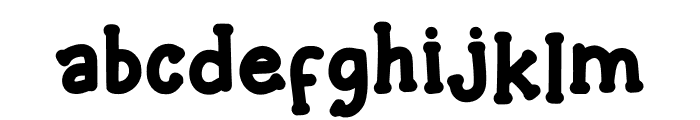 Cutebrown Font LOWERCASE