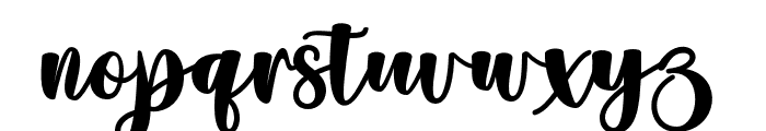 CutegirlScript Font LOWERCASE