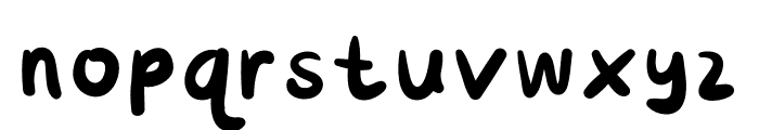 Cutes Font LOWERCASE