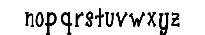 Cutie Cutie -Regular Font LOWERCASE