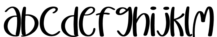 Cutie Delina Font LOWERCASE