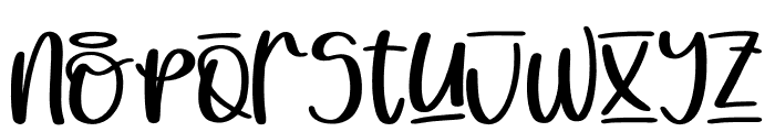 Cutie Delina Font LOWERCASE