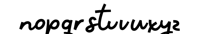 Cutie Kitty Font LOWERCASE