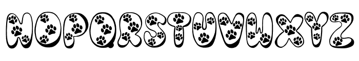 Cutie Pets1 Font UPPERCASE