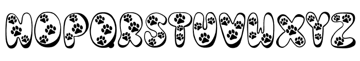 Cutie Pets1 Font LOWERCASE