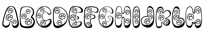 Cutie Pets2 Font LOWERCASE