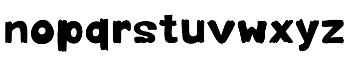 Cutie Spooky Font LOWERCASE