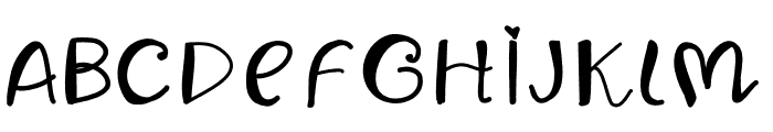 CutieUnicorn Font LOWERCASE
