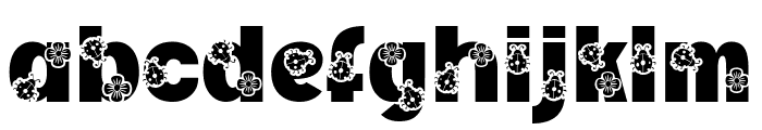 Cuties Ladybug Font LOWERCASE