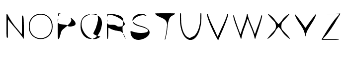 Cutit Regular Font UPPERCASE