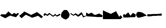 CutoutNewSymbols Symbols Font OTHER CHARS