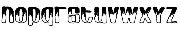 Cweamy Outline Font LOWERCASE