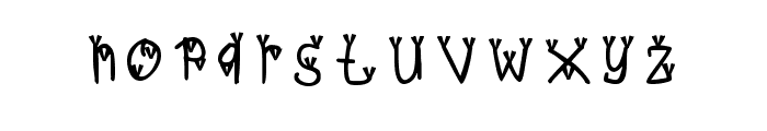 Cyan Regular Font LOWERCASE