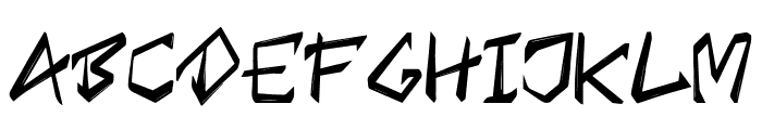 Cyber Gloom Font UPPERCASE