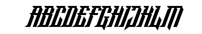 Cyber Gorgon Italic Font LOWERCASE