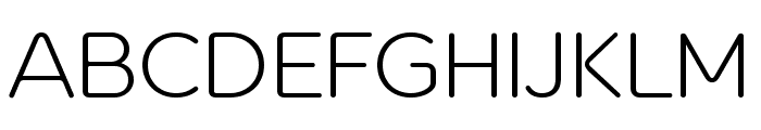 Cyber Graph Light Font LOWERCASE