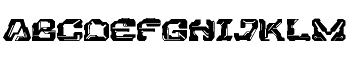 Cyber Kornea Regular Font LOWERCASE