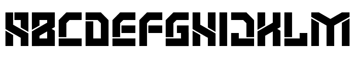 Cyber Promax Font LOWERCASE