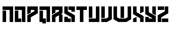 Cyber Promax Font LOWERCASE