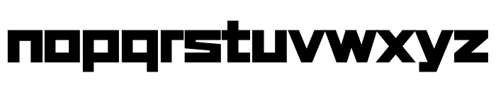 CyberCore Bold Font LOWERCASE