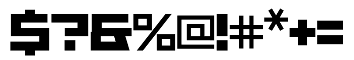 CyberCore Font OTHER CHARS