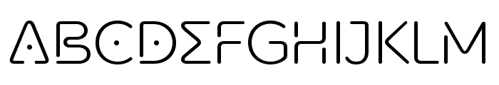 CyberGraph-Light Font UPPERCASE