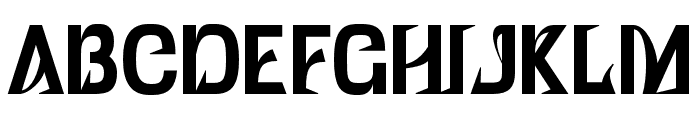 Cyberal Font UPPERCASE