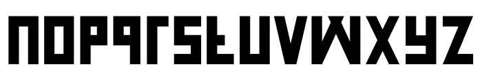 Cyberbang BOLD Font LOWERCASE