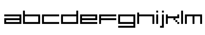 Cyberpix Font LOWERCASE