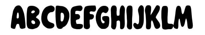 CychaCockie-Regular Font UPPERCASE