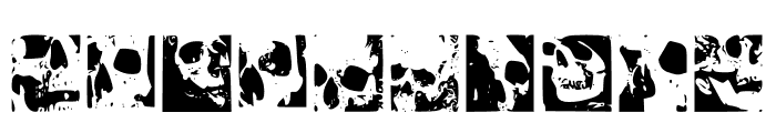 Cypress Skulls Font OTHER CHARS