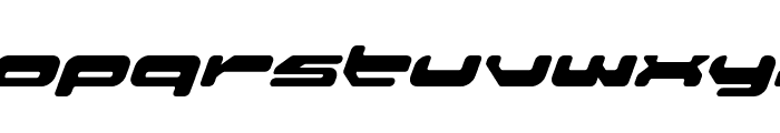 Cytone-Italic Font LOWERCASE