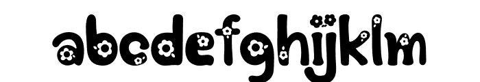 DAISY SONG Font LOWERCASE