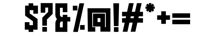 DAKDO Font OTHER CHARS