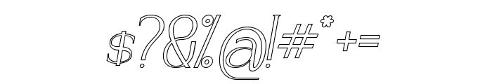 DARH-Italic_Outline Font family Regular Font OTHER CHARS