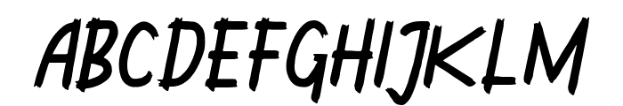 DARK ANGKER Font UPPERCASE