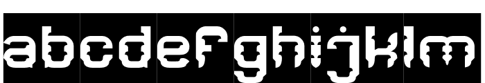 DARK FANTASY-Inverse Font LOWERCASE