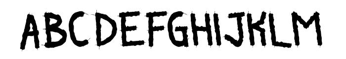 DARKTHRONE Font LOWERCASE