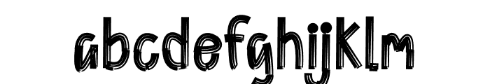 DASH Font LOWERCASE