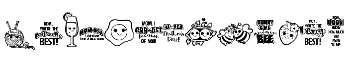 DB Punny Mothers Day FONT
