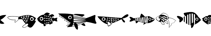 DBGoFish Font LOWERCASE